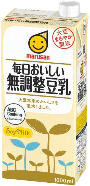 毎日美味しい 無調整豆乳