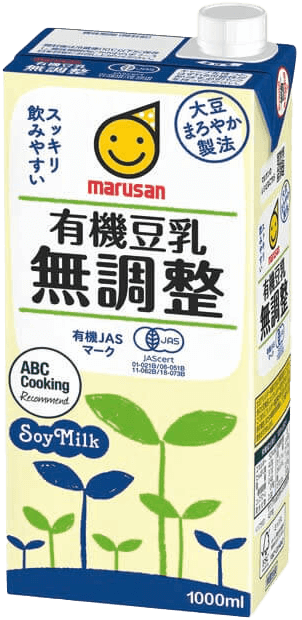 有機豆乳 無調整